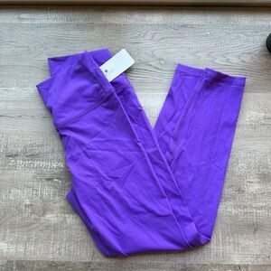 NWT CRZ Yoga Purple Leggings
